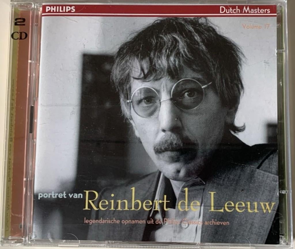 ERIK SATIE - PORTRET VAN REINBERT DE LEEUW - SATIE 2 CD'S, Ophalen of Verzenden, Zo goed als nieuw, Boxset