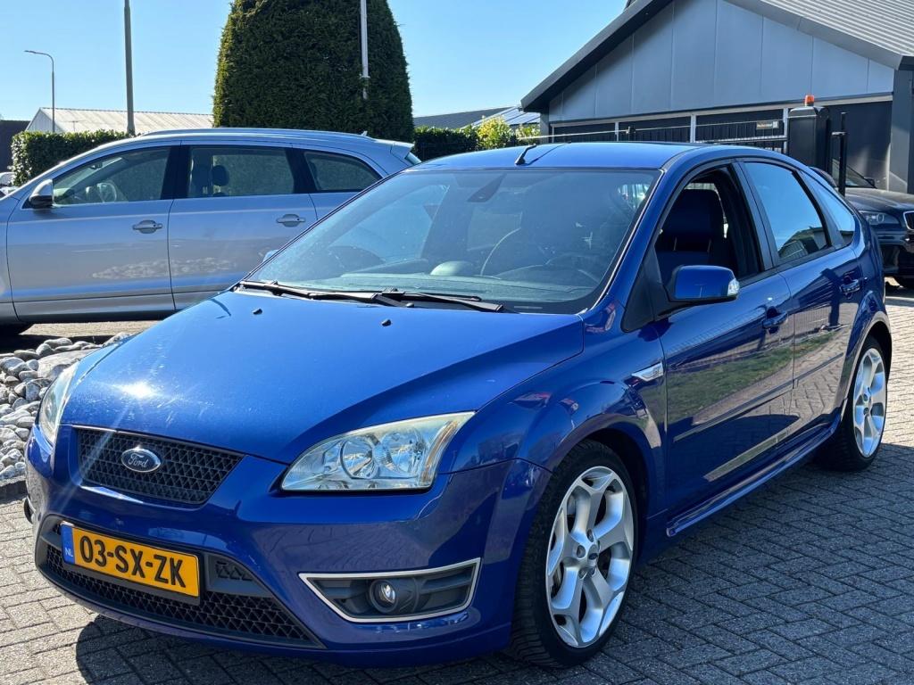 Ford Focus 2.5-20V ST 5-Cilinder 5-Deurs 2006 NL Auto, Focus, Stof, Gebruikt, Blauw