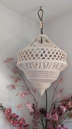 Nieuwe Gehaakte Ecru Lamp - Boho Stijl, Boho, Handgemaakt, Gehaakt, 50 tot 75 cm, Nieuw, Ophalen of Verzenden