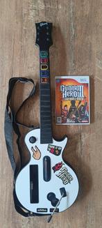 Wii Guitar Hero met gitaar - Legends of Rock, Spelcomputers en Games, Muziek, Gebruikt, 1 speler, Ophalen of Verzenden