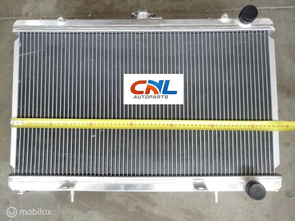 Radiateur+SHROUD+FANS For NISSAN SILVIA S13 CA18DET CA18 MT, Nieuw, Ophalen of Verzenden
