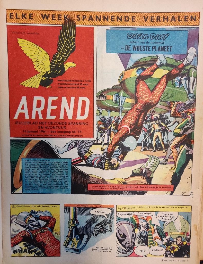 De Arend - nostalgische strips, Boeken, Stripboeken, Gelezen, Complete serie of reeks, Ophalen