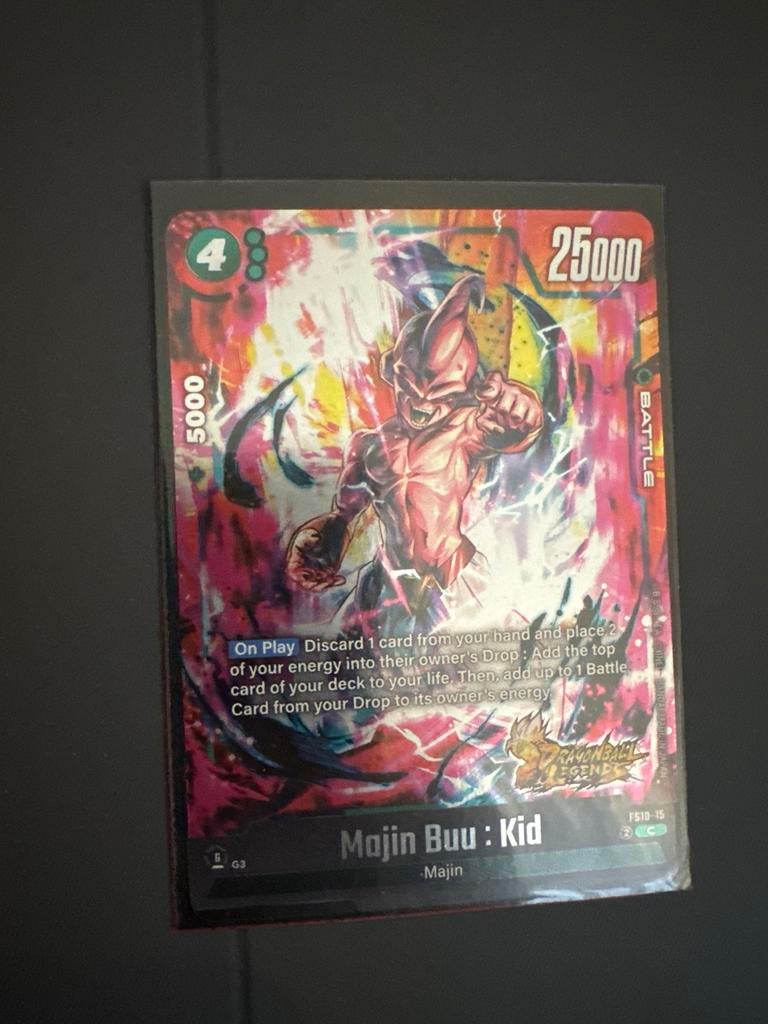 Dragon Ball Super Card Game: Majin Buu Kid (FS10-15), Ophalen of Verzenden, Zo goed als nieuw, Losse kaart