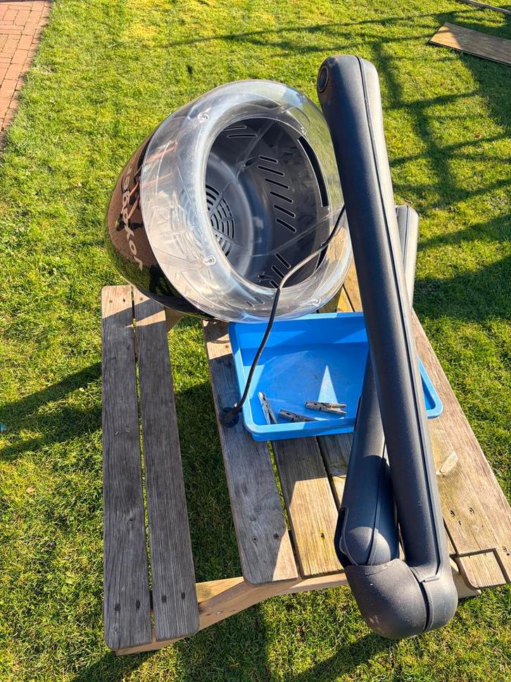 Voyager droogkap, Witgoed en Apparatuur, Wasdrogers, Gebruikt, Overige typen, Voorlader, Minder dan 4 kg, Minder dan 85 cm, Ophalen