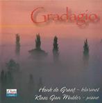 CD: Gradagio - Klaas Jan Mulder (piano) en Henk de Graaf (kl, Cd's en Dvd's, Ophalen of Verzenden, Zo goed als nieuw, Koren of Klassiek