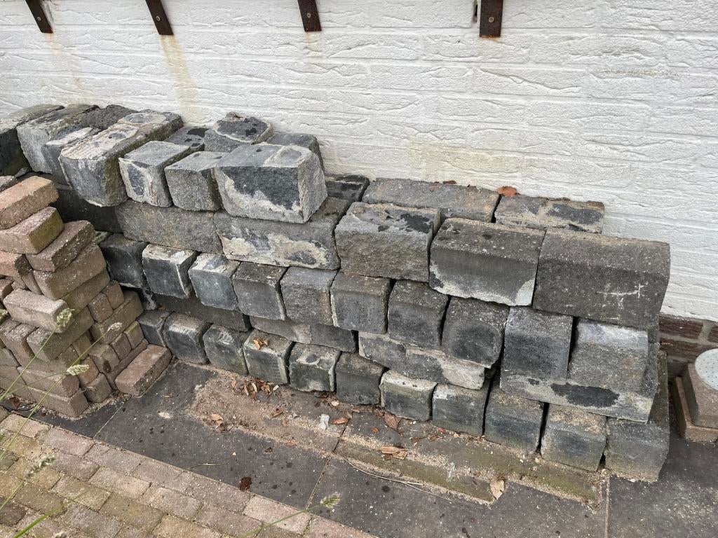 Stapelblokken, Ophalen, Overige typen, Zo goed als nieuw, Natuursteen