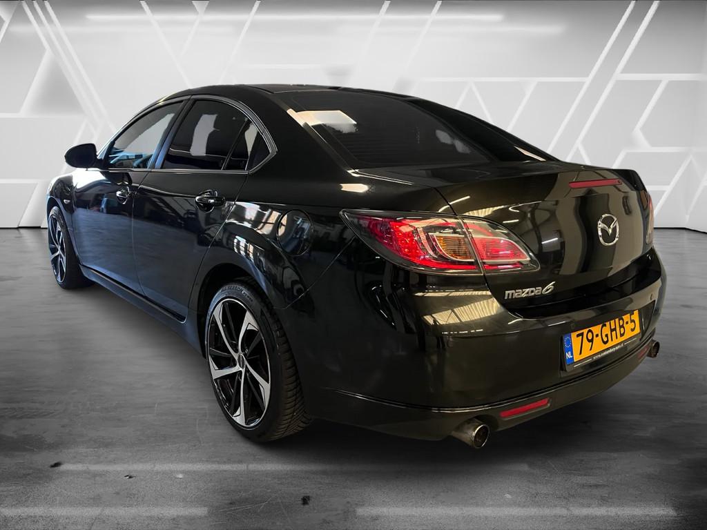 Mazda 6 2.0 S-VT Business Plus Automaat/Airco/Elektrische Ra, Auto's, Mazda, Gebruikt, 4 cilinders, Zwart, Origineel Nederlands