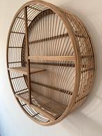 Wandrek rotan diameter 75 cm, Huis en Inrichting, Woonaccessoires | Wandplanken en Boekenplanken, Ophalen of Verzenden, Zo goed als nieuw