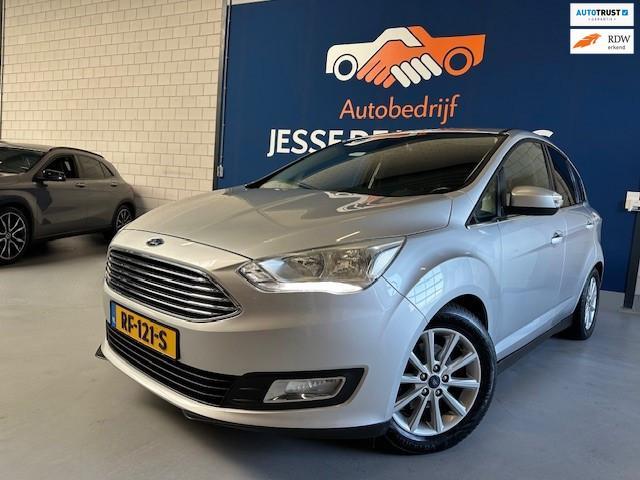 Ford C-Max 1.0 Titanium/ bj.2016 / navigatie/ trekhaak / spo, Auto's, Ford, Bedrijf, Te koop, C-Max, ABS, Airbags, Airconditioning