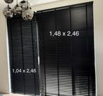 Houten jaloezieën, Huis en Inrichting, Stoffering | Gordijnen en Lamellen, Ophalen, Zo goed als nieuw