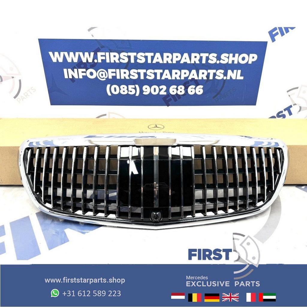 W213 maybach look GRIL VOORBUMPER GRILLE Mercedes E KLASSE 2, Gebruikt, -, Ophalen of Verzenden, -