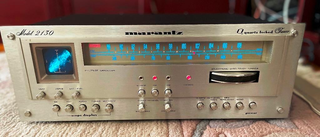 Marantz 2130 tuner oscilloscope high end 1978-81, Ophalen, Gebruikt