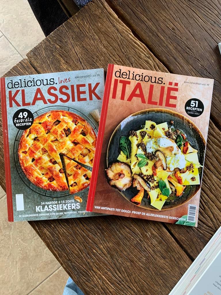 Delicious. Klassiek + Italie, Ophalen of Verzenden, Zo goed als nieuw, Frankrijk