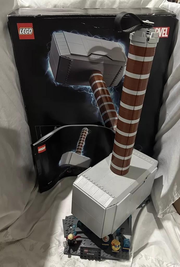 Lego 76209 Thor's Hamer
Met doos , boekjes en spareparts.
Se, Ophalen of Verzenden, Zo goed als nieuw