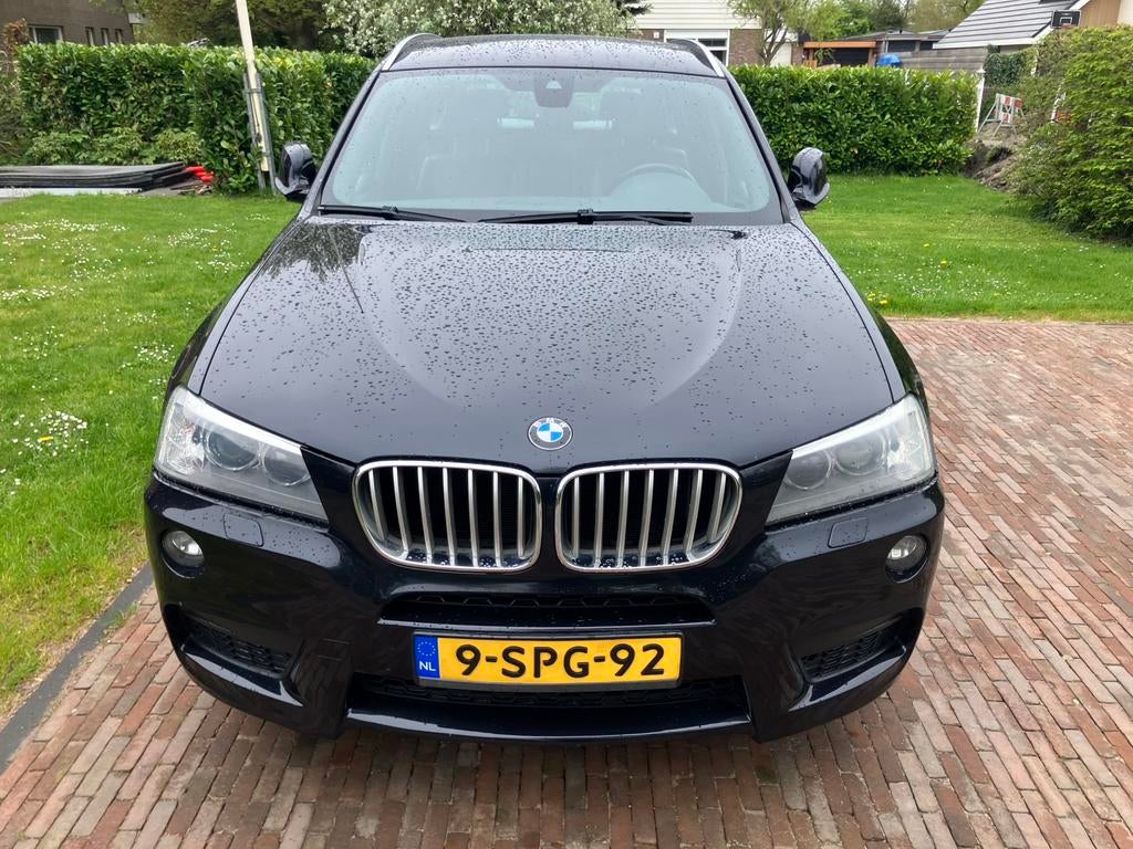 BMW X3 3.0 D Xdrive 30D AUT 2013 Zwart, Auto's, BMW, Euro 5, Zwart, 2993 cc, 258 pk