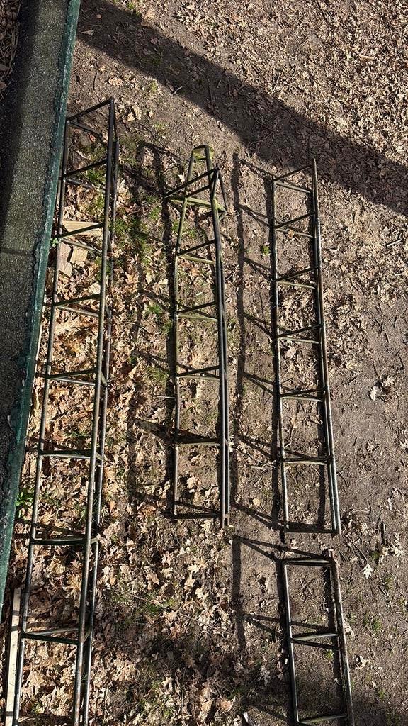 Zendmast, Ophalen, Gebruikt, Zender