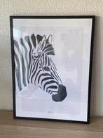 3 posters Lilipinso Zebra, Giraf, Luipaard met zwarte lijst, Kinderen en Baby's, Kinderkamer | Inrichting en Decoratie, Ophalen of Verzenden