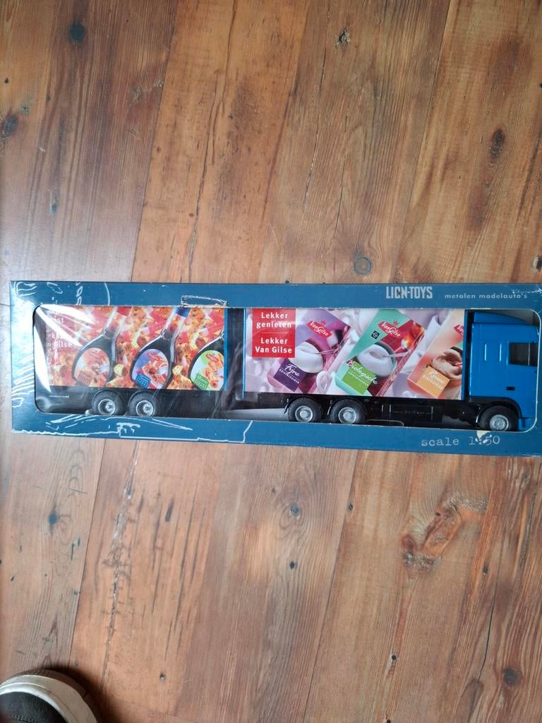 Lich-Toys metalen modelauto vrachtwagen schaal 1:80, Ophalen of Verzenden, Nieuw, Bus of Vrachtwagen