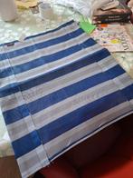 nieuwe blauwe voetenbank bekleding Crespo air de luxe, Ophalen of Verzenden, Nieuw, Campingmeubel-accessoire