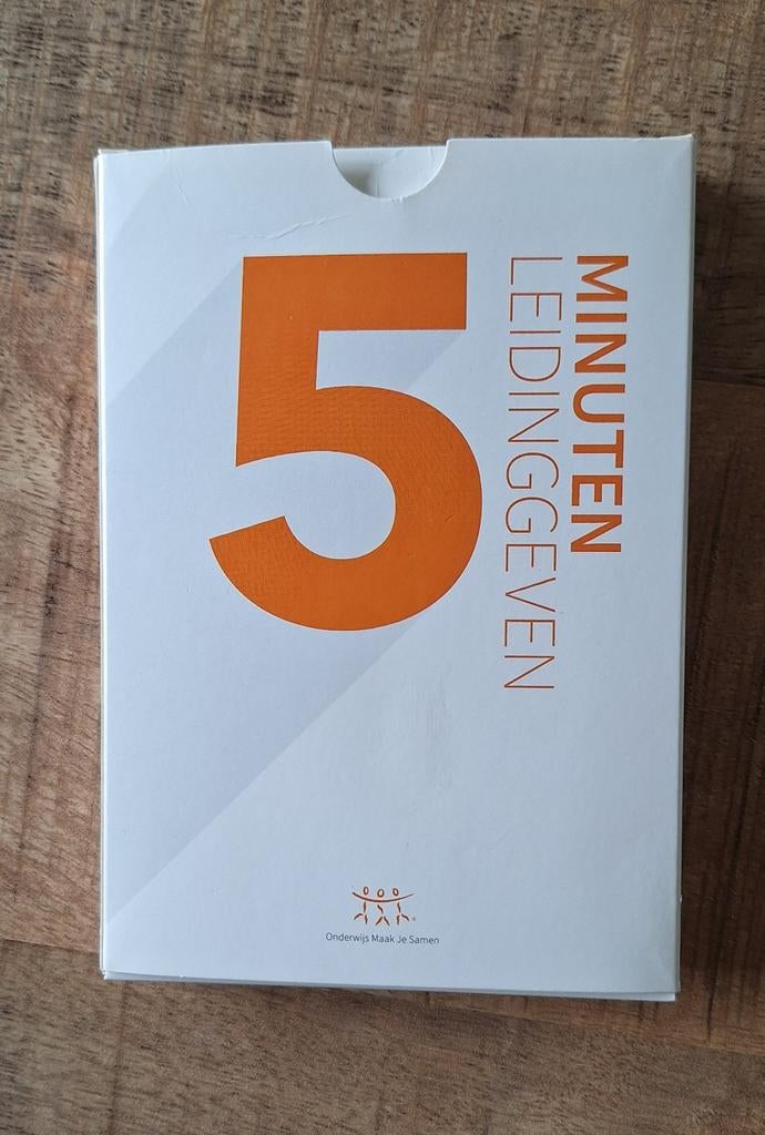 40 gesprekskaarten 5 minuten leidinggeven, Ophalen, Zo goed als nieuw, Martine Creemers, Frances Heggen