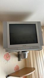 Hitachi CRT TV met wandbeugel, Ophalen, Zo goed als nieuw, 50 Hz, Overige merken