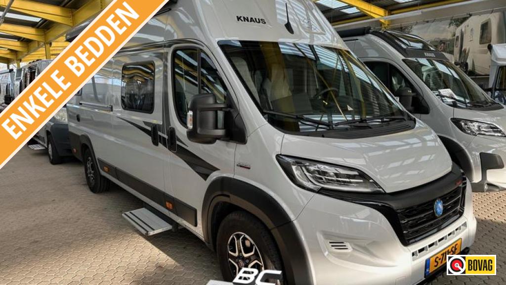 Knaus Boxlife 630 ME ENKEL BED HEFBAAR AUTOMAAT, Automaat, Luifel, Ringverwarming, Fiat