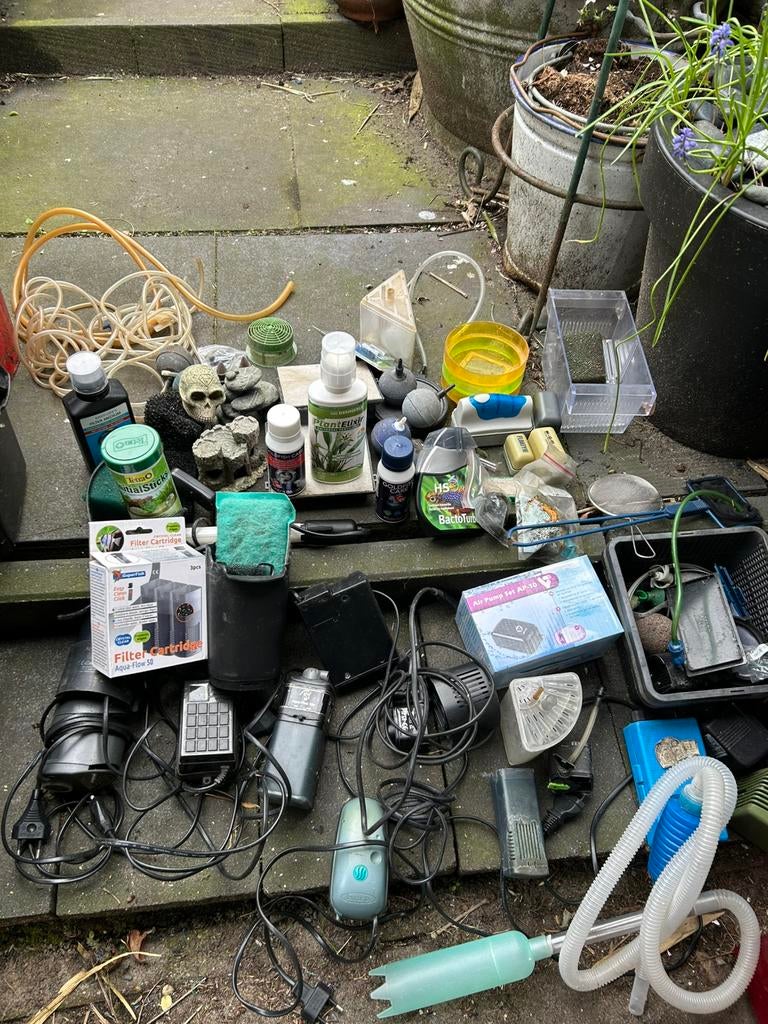 Heel veel aquaruim spullen, Ophalen of Verzenden, Zo goed als nieuw