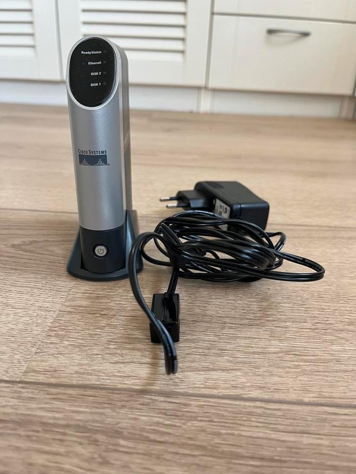 Linksys NSLU2 Network Storage Link USB 2.0 Disk Drives, Computers en Software, NAS, Gebruikt, Ophalen of Verzenden