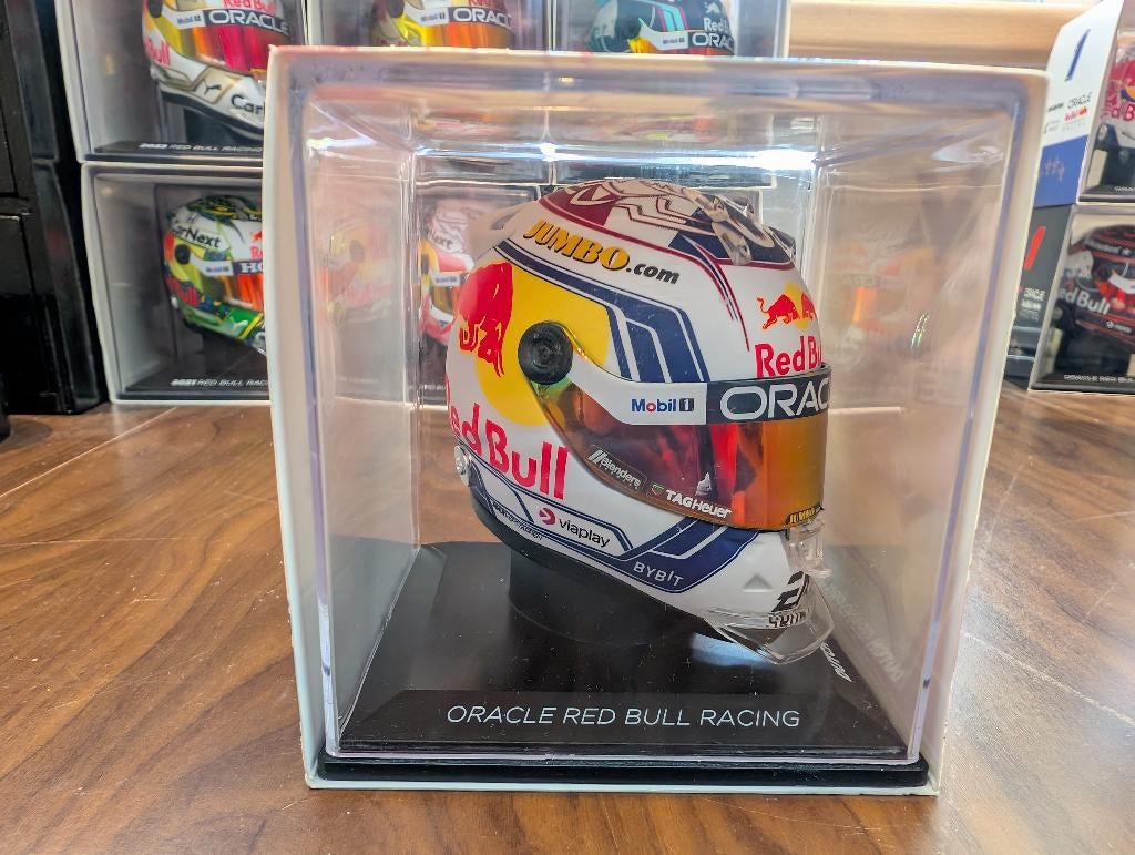 Max Verstappen helm Zandvoort 2023 1:4, Verzamelen, Ophalen of Verzenden, Zo goed als nieuw, Formule 1