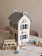 Little Dutch Houten Poppenhuis met Camper en Meubels, Ophalen of Verzenden, Gebruikt, Poppenhuis