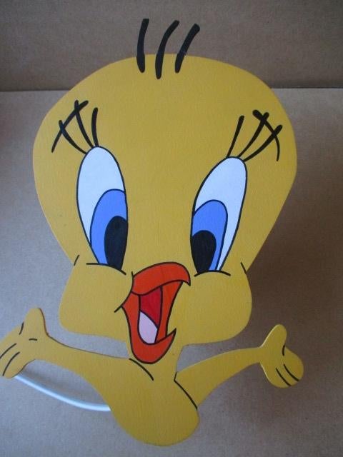 adv10560 tweety lamp 1, Ophalen, Looney Tunes, Gebruikt, Overige typen