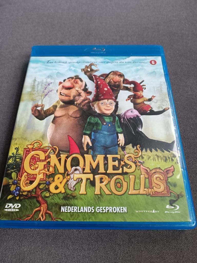 Gnomes & trolls - bluray, Cd's en Dvd's, Blu-ray, Ophalen of Verzenden, Zo goed als nieuw, Actie