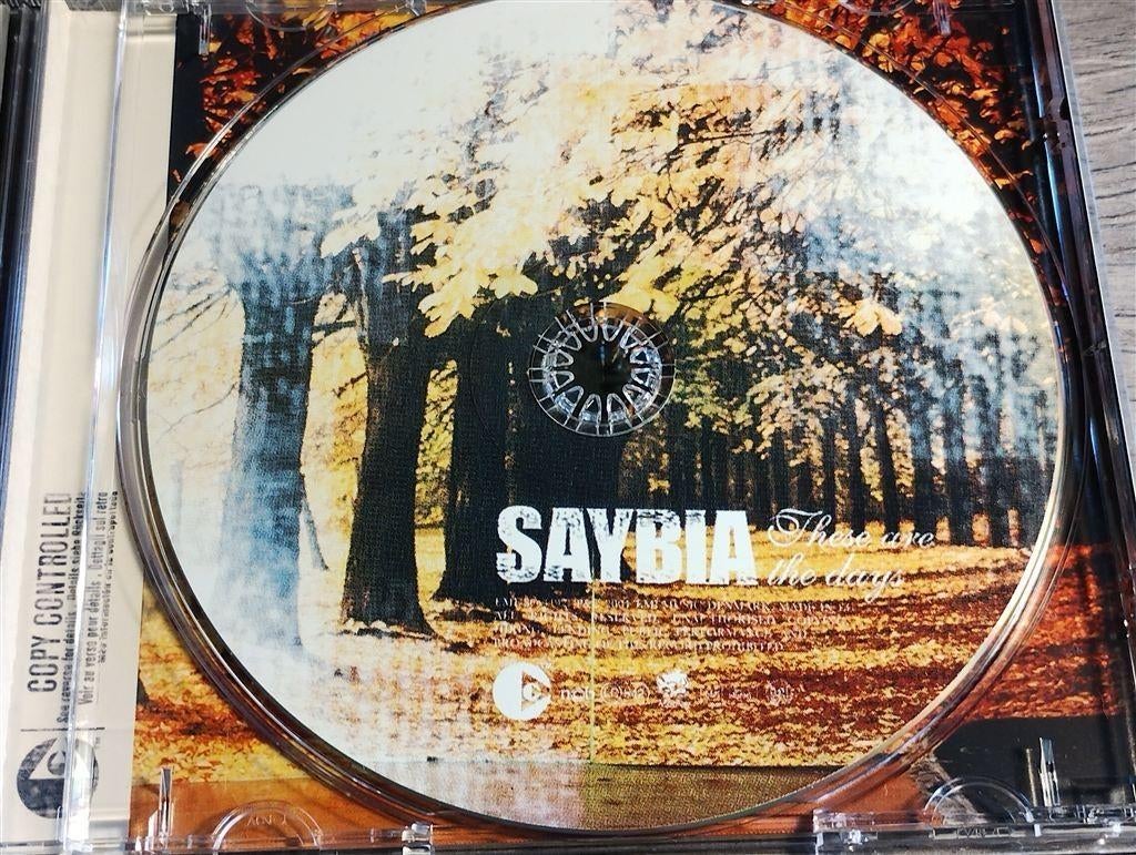 Saybia - These Are The days, Cd's en Dvd's, Ophalen of Verzenden, Zo goed als nieuw, Poprock