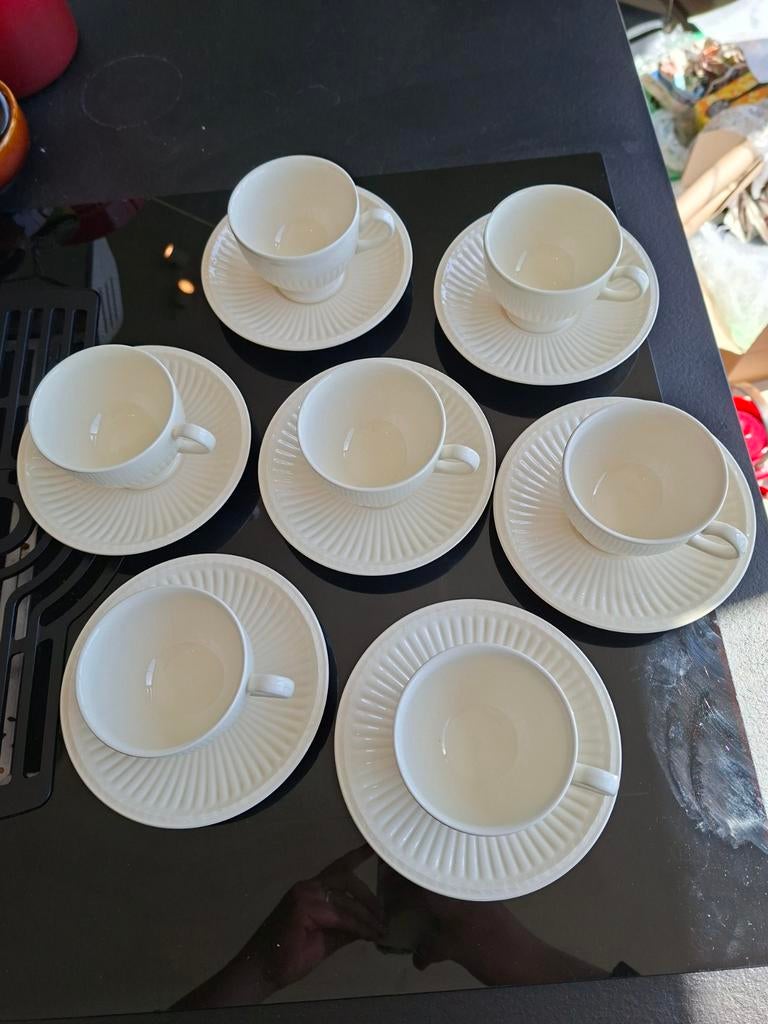 Wedgwood Edme Kop en Schotels - Set van 7, Ophalen of Verzenden