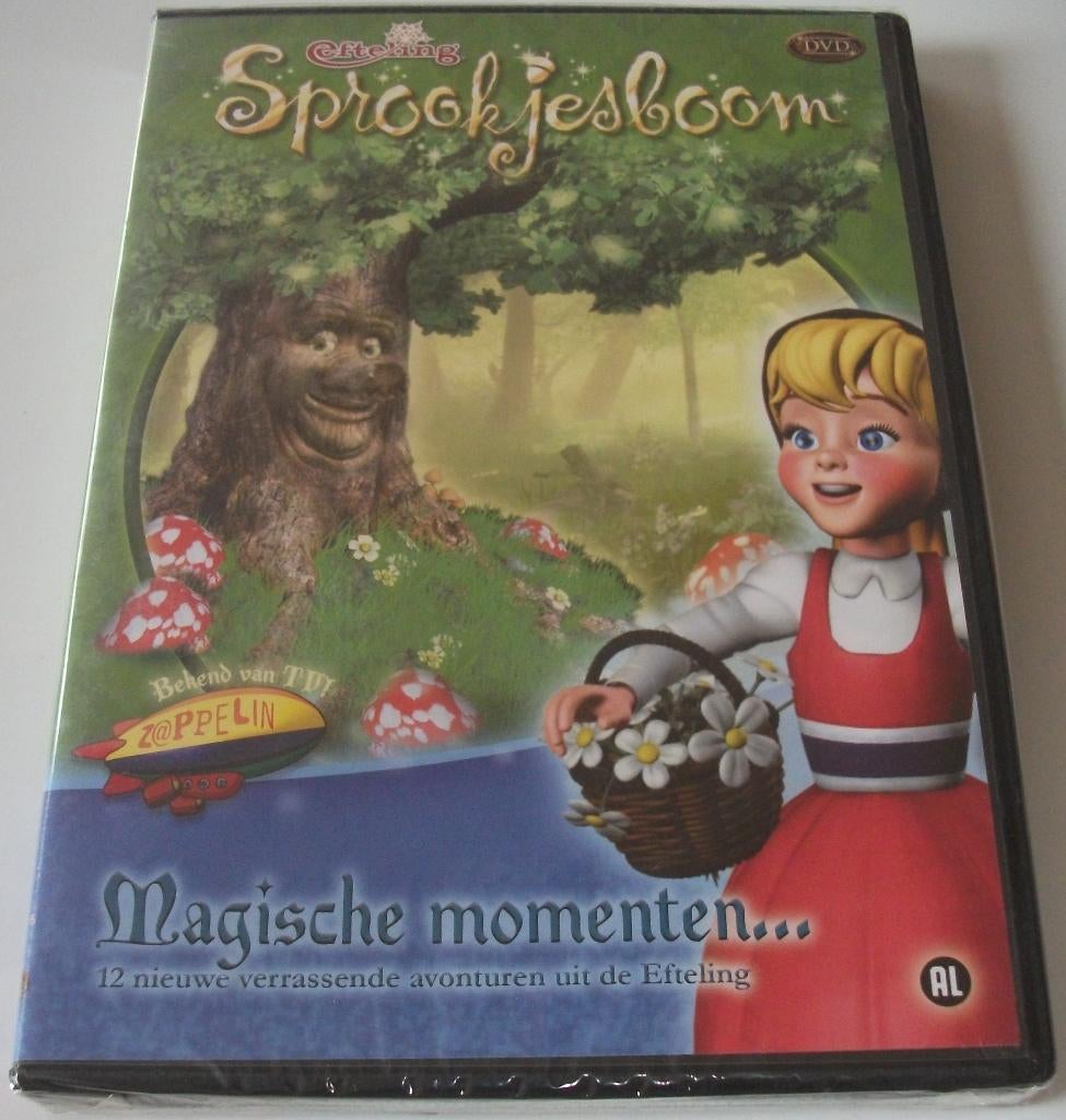 Dvd *** EFTELING SPROOKJESBOOM *** Magische momenten *NIEUW*, Cd's en Dvd's, Dvd's | Tekenfilms en Animatie, Nieuw in verpakking
