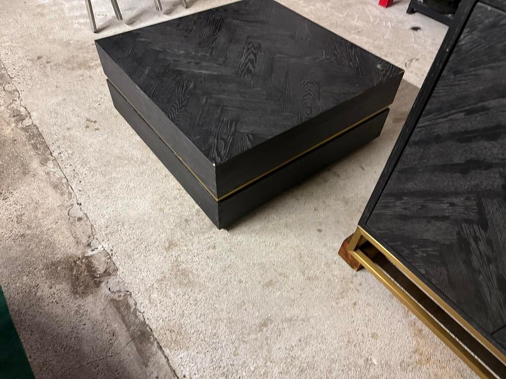 Richmond stijl salontafel 90x90cm, Gebruikt, Vierkant, Minder dan 50 cm, Overige houtsoorten