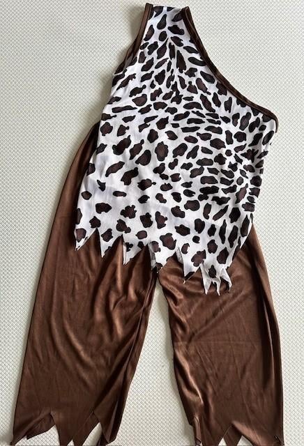 Oerbewoner Flinstone verkleedpak 122 / 128 nieuw (N714), Kinderen en Baby's, Kinderkleding | Maat 122, Overige typen, Nieuw, Ophalen of Verzenden