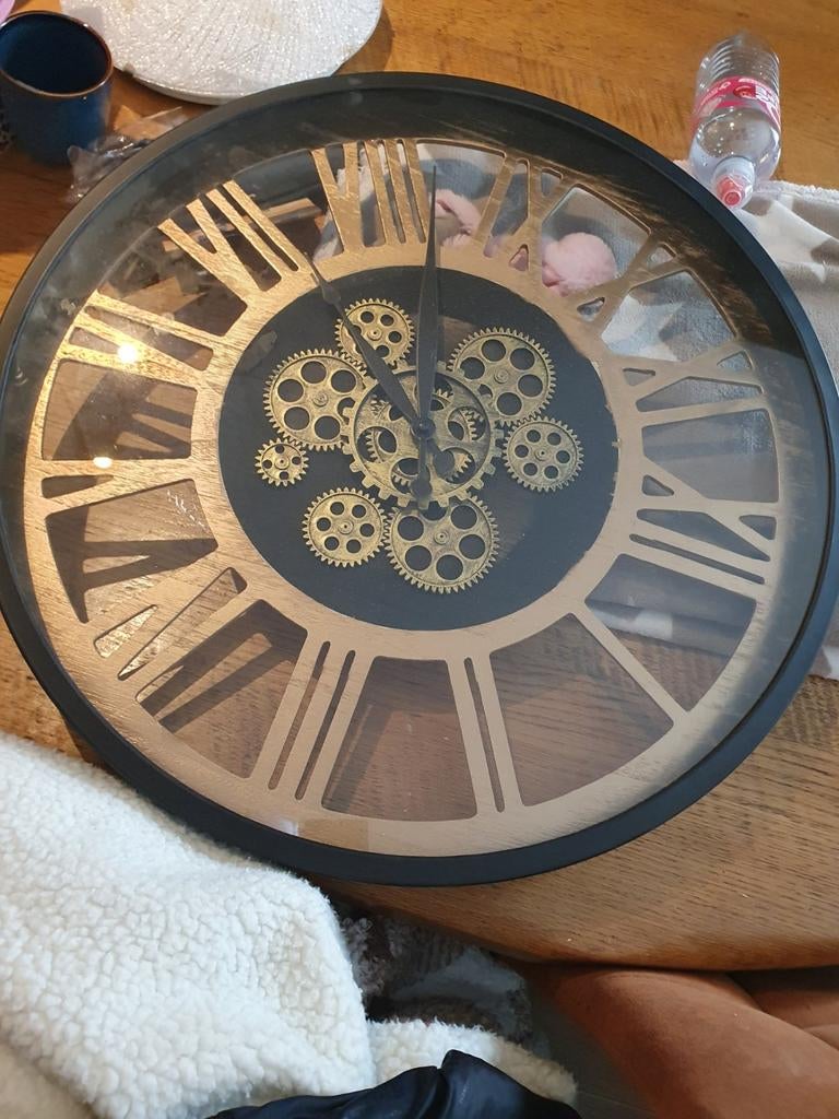 wandklok, Huis en Inrichting, Woonaccessoires | Klokken, Ophalen, Gebruikt, Wandklok