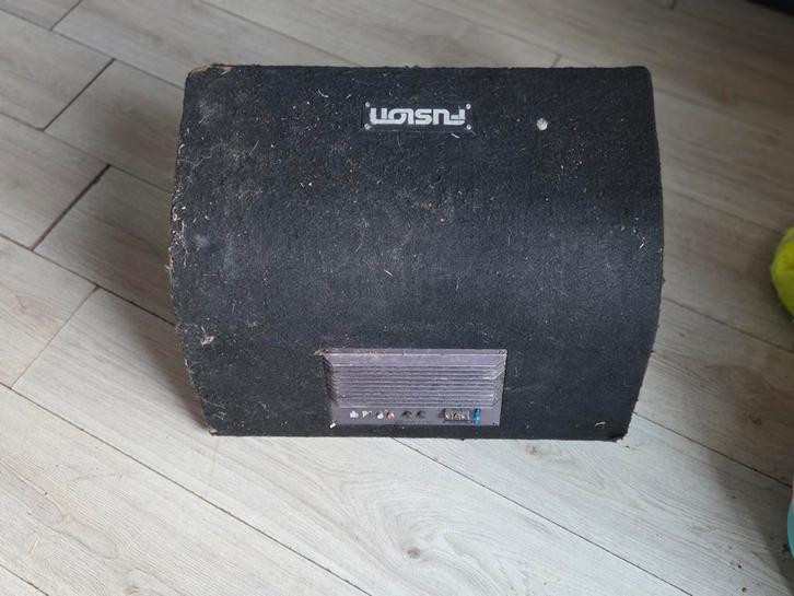 Fusion 1000W Auto Boombox Subwoofer, Auto diversen, Autospeakers, Gebruikt, Ophalen of Verzenden