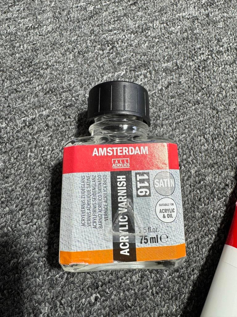 Amsterdam Acrylverf en Acrylvernis - Zo goed als nieuw, Hobby en Vrije tijd, Schilderen, Ophalen, Zo goed als nieuw, Acrylverf