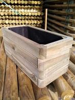 Diverse houten bloembakken, Minder dan 30 cm, Nieuw, Ophalen of Verzenden, Rechthoekig