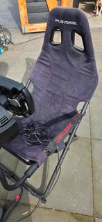 Racestoel met stuur Thrustmaster, Spelcomputers en Games, Spelcomputers | Xbox | Accessoires, Ophalen, Zo goed als nieuw, Stuurtje of Sportattribuut