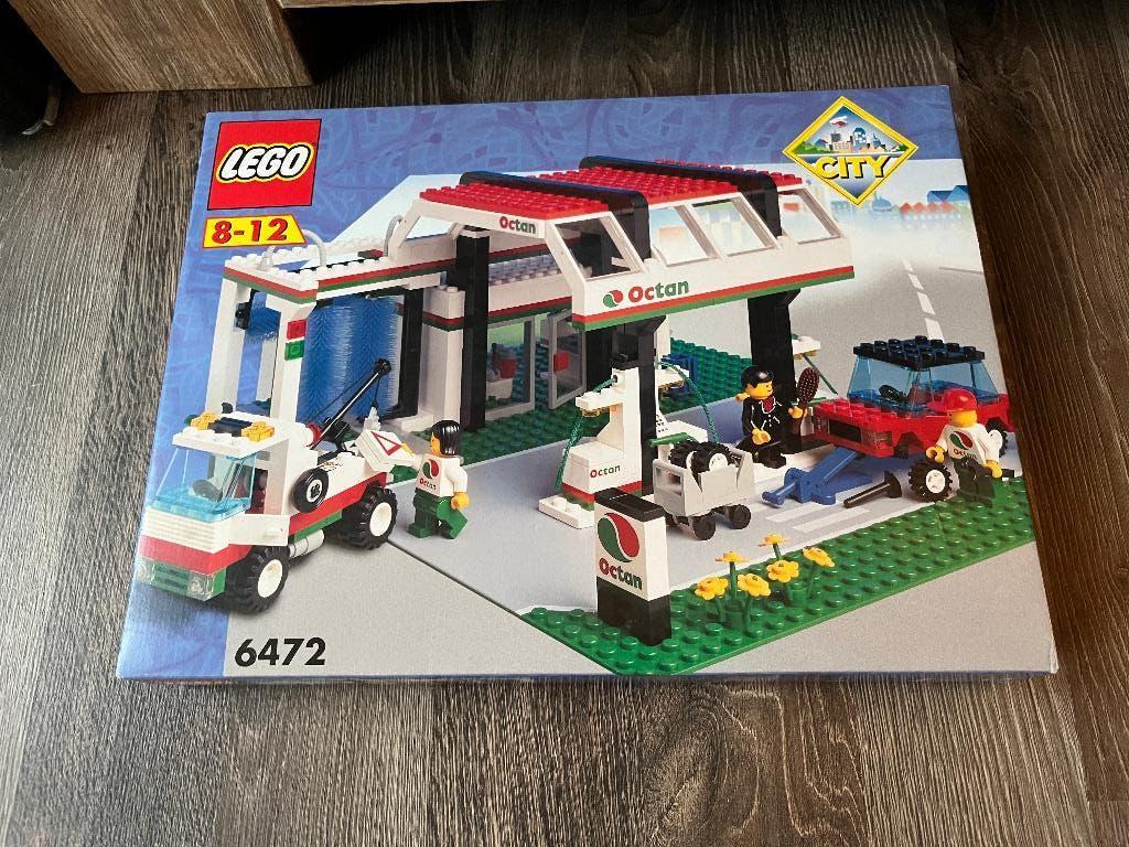 Lego Classic Town 6472 Tankstation Octan, Ophalen of Verzenden, Zo goed als nieuw, Complete set, Lego