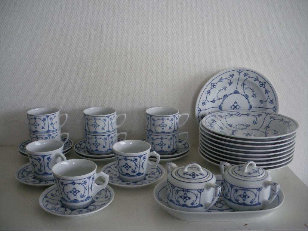 Kahla Blau Saks servies, Ophalen of Verzenden, Zo goed als nieuw, Bord(en), Wedgwood