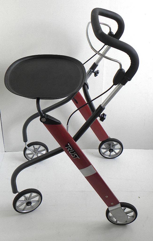 Trust indoor rollator met dienblad, Ophalen of Verzenden, Lichtgewicht, Gebruikt