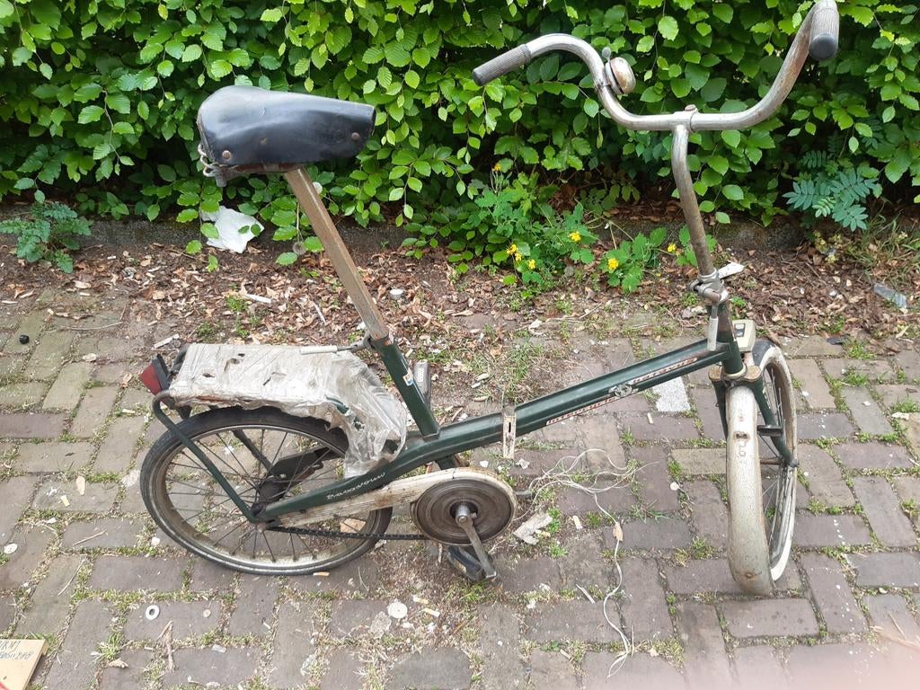 Batavus vouwfiets Batavouw, Fietsen en Brommers, Fietsen | Vouwfietsen, Ophalen, Gebruikt, 16 tot 18 inch, Batavus