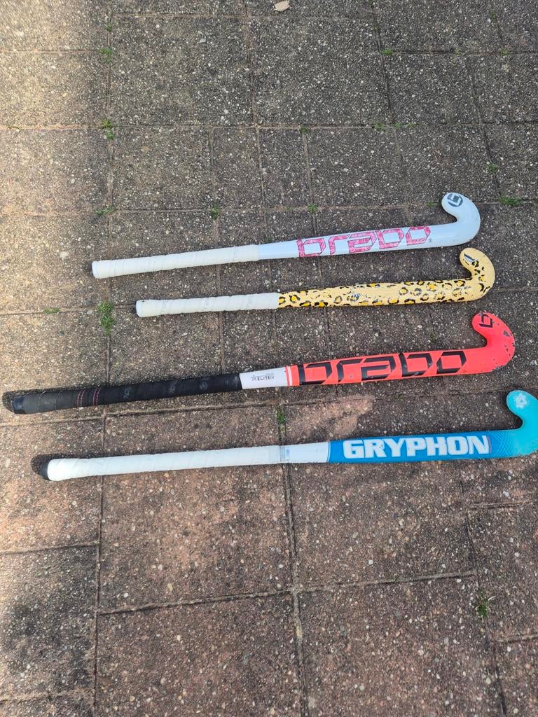4 stuks hockey stick, Sport en Fitness, Hockey, Ophalen of Verzenden, Stick
