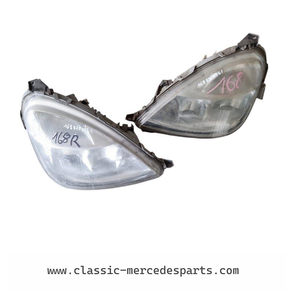 Koplampen Mercedes w168 A-klasse, Gebruikt, -, Ophalen of Verzenden, -