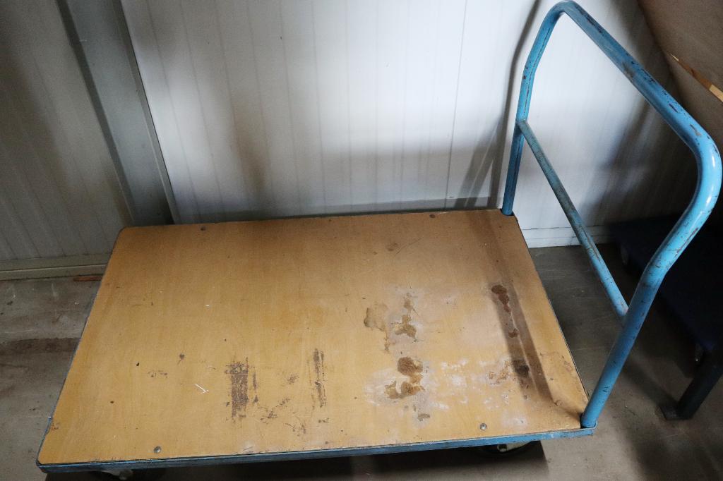 magazijnkar, plateauwagen, 100 liter of meer, Ophalen, Gebruikt, Transportkar