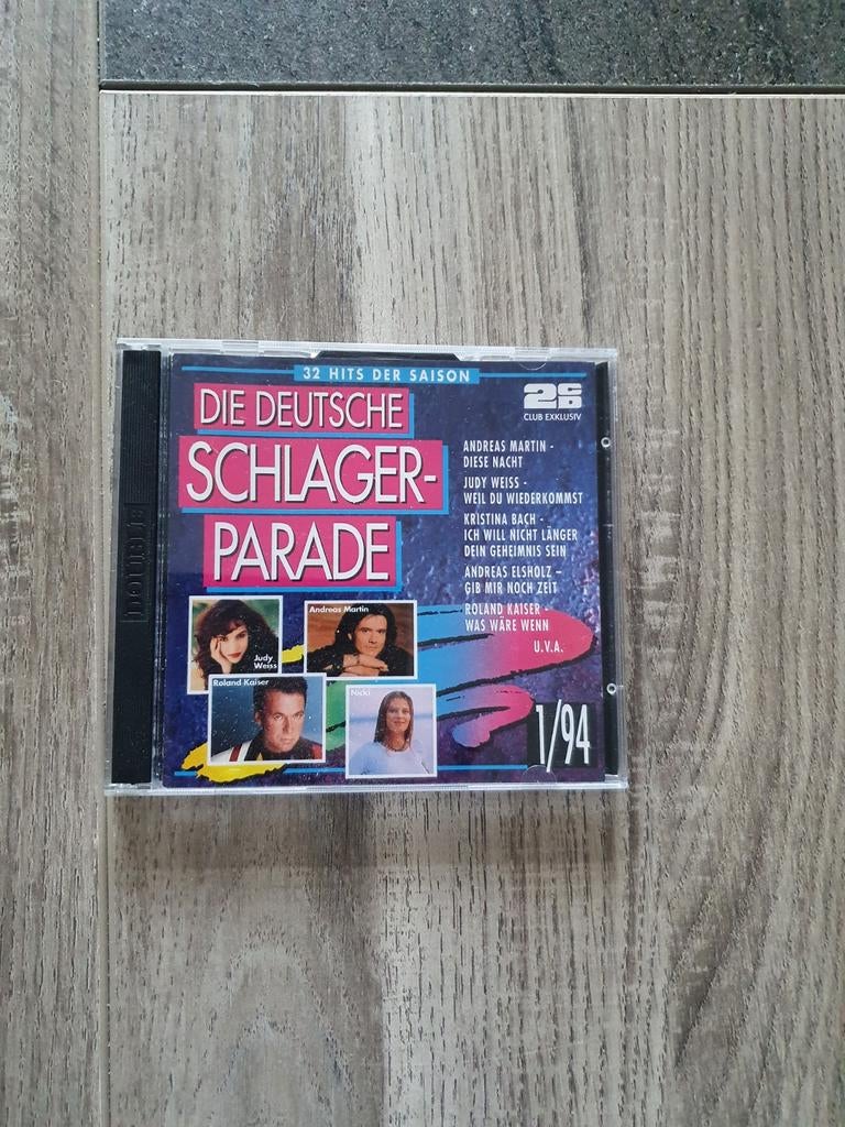 Cd die deutsche schlager parade, Ophalen of Verzenden, Zo goed als nieuw